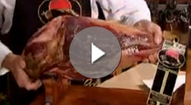 c�mo cortar un jam�n ib�rico de bellota